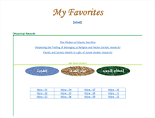 Tablet Screenshot of favorites.onewayforward.info